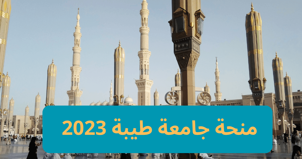 منحة جامعة طيبة لغير السعوديين للدراسة في السعودية 2023